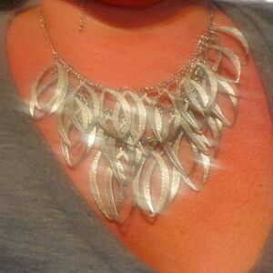 Vintage Feather Necklace